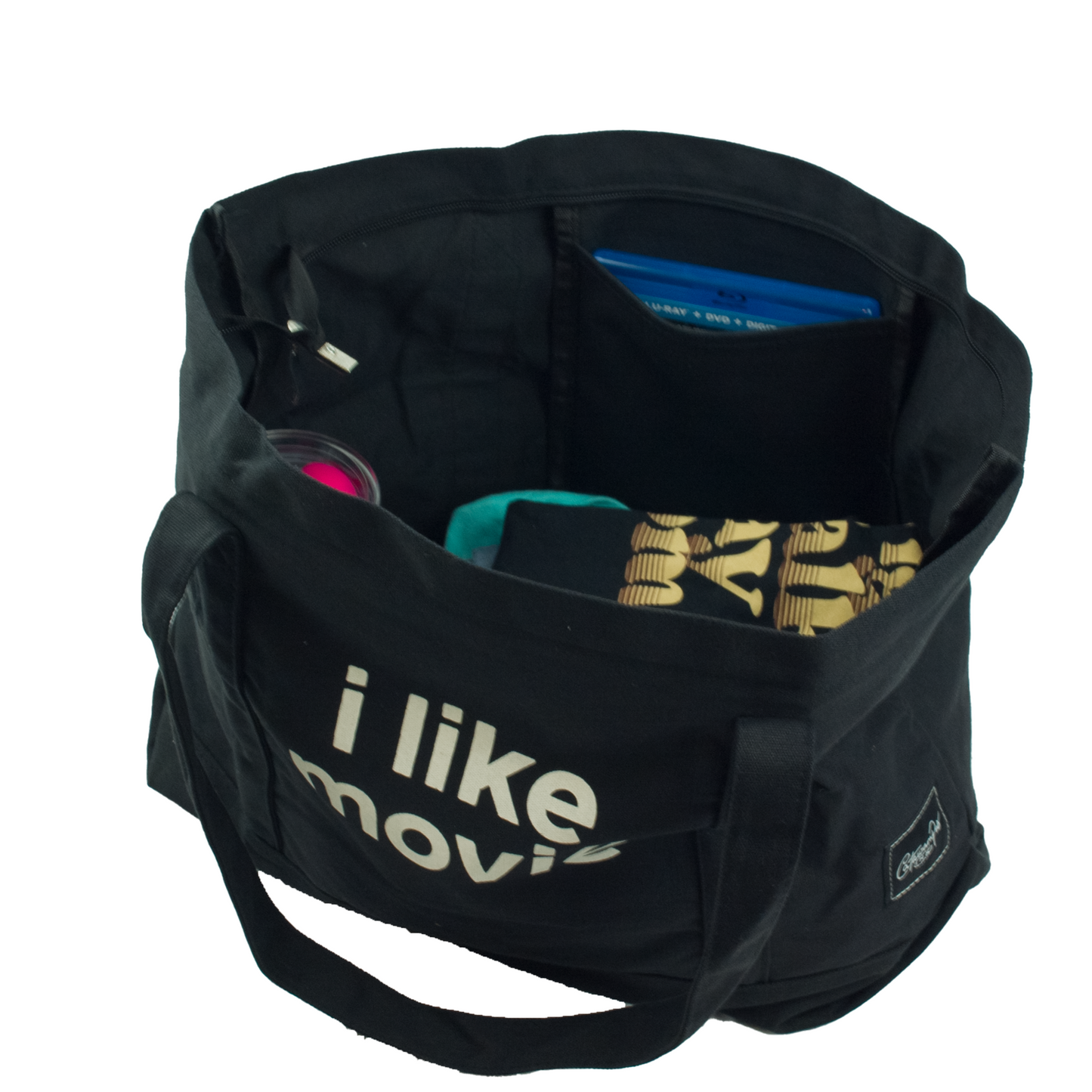 Photo of the empty bag while full