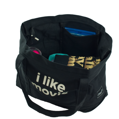 Photo of the empty bag while full